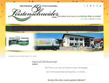 Tablet Screenshot of leistenschneider.com